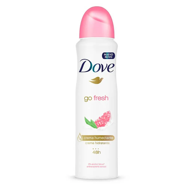 اسپری ضد تعریق زنانه داو (Dove) مدل Go Fresh با رایحه انار