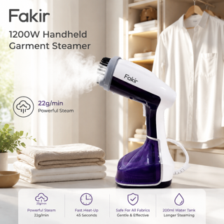 اتو بخارگر دستی 1200 وات 22 گرم بخار رومی - Fakir 1200W Handheld Garment Steamer